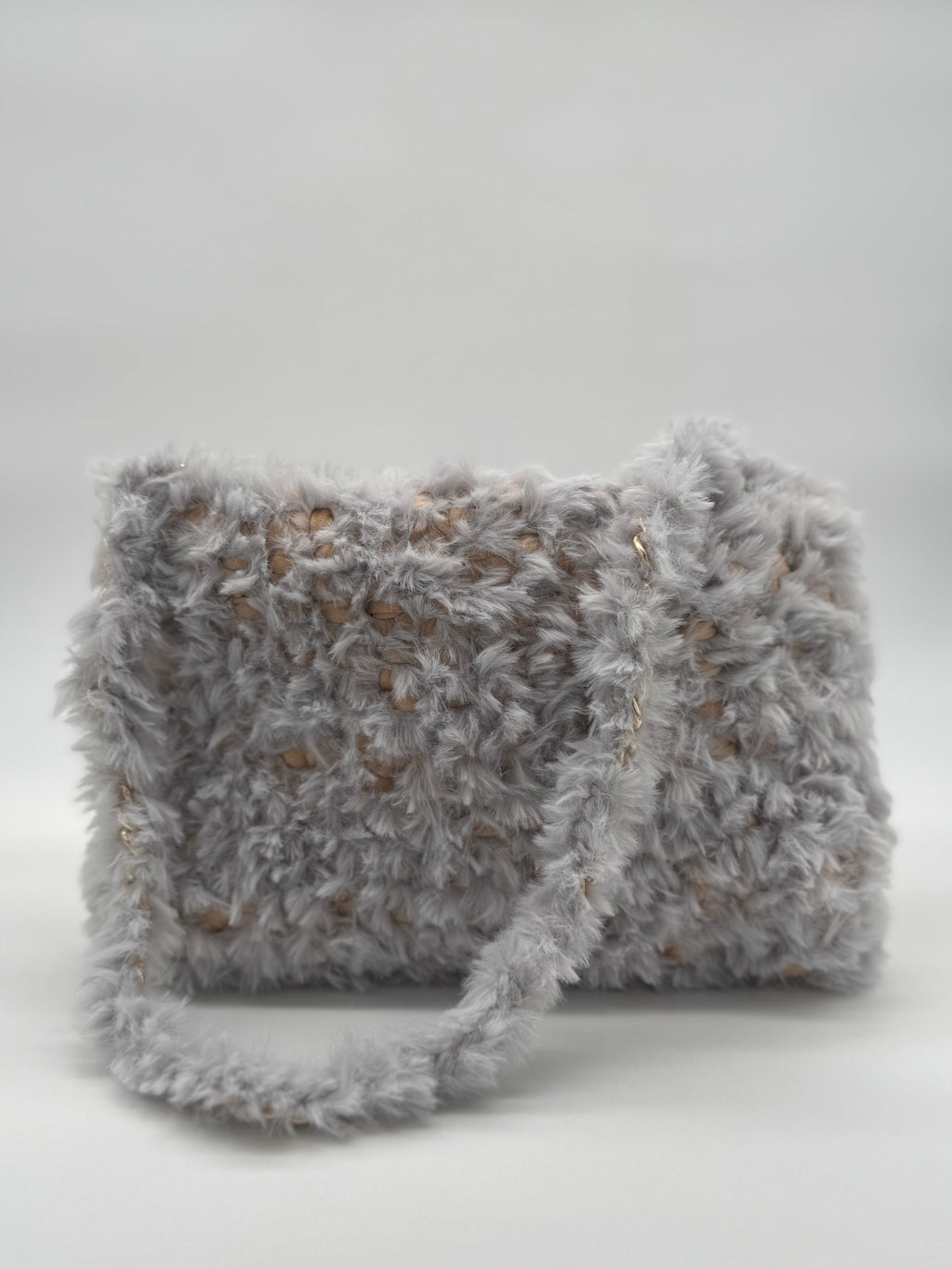 Fluffy Bag Beige