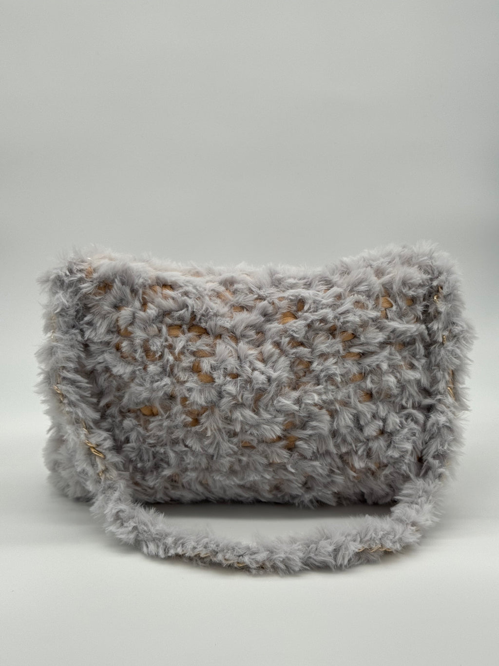 Fluffy Bag Beige