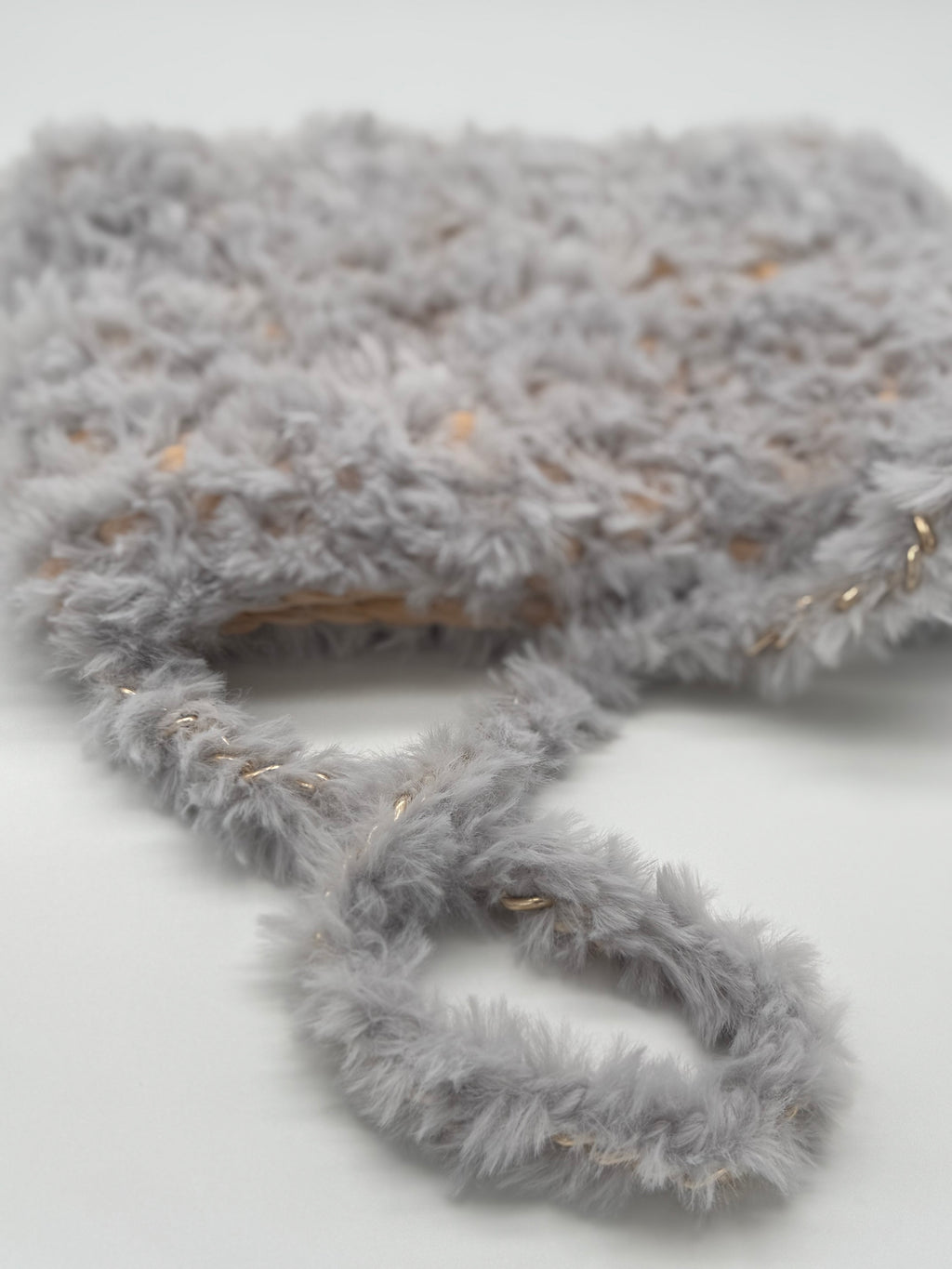 Fluffy Bag Beige