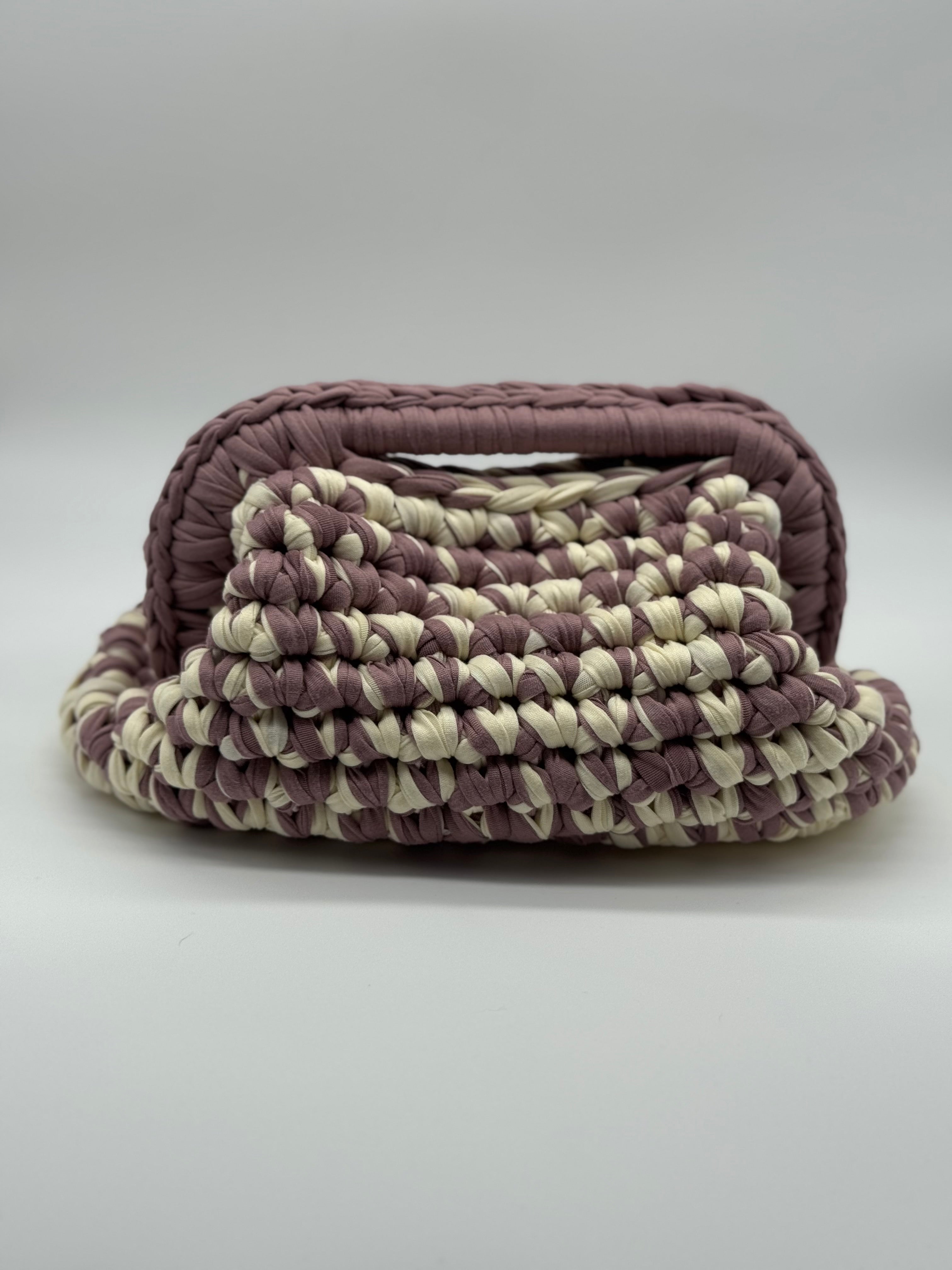 Japan Bag Violet&Cream